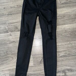 Wild Fable high waisted distressed skinny jeans